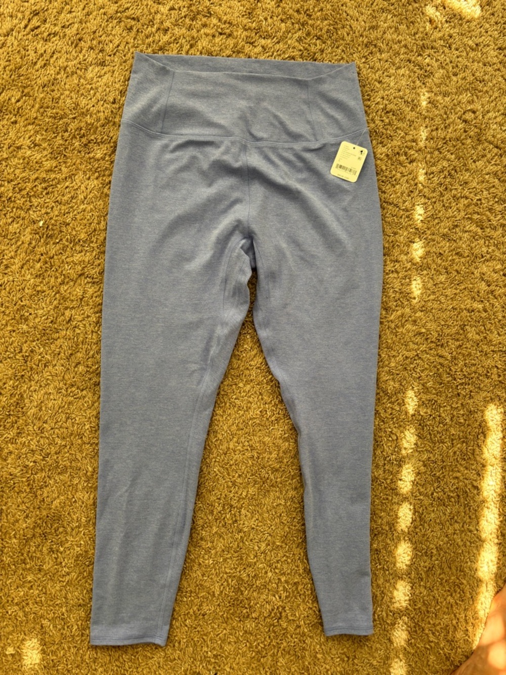 FP Movement by Free People Heathered Slate Blue High-Rise Leggings